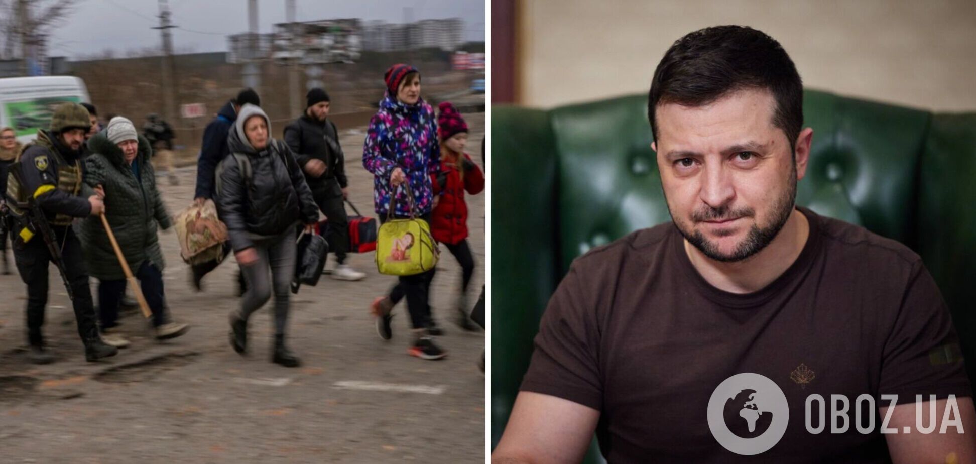 Благодаря гуманитарным коридорам мы смогли спасти более 180 тысяч украинцев, – Зеленский