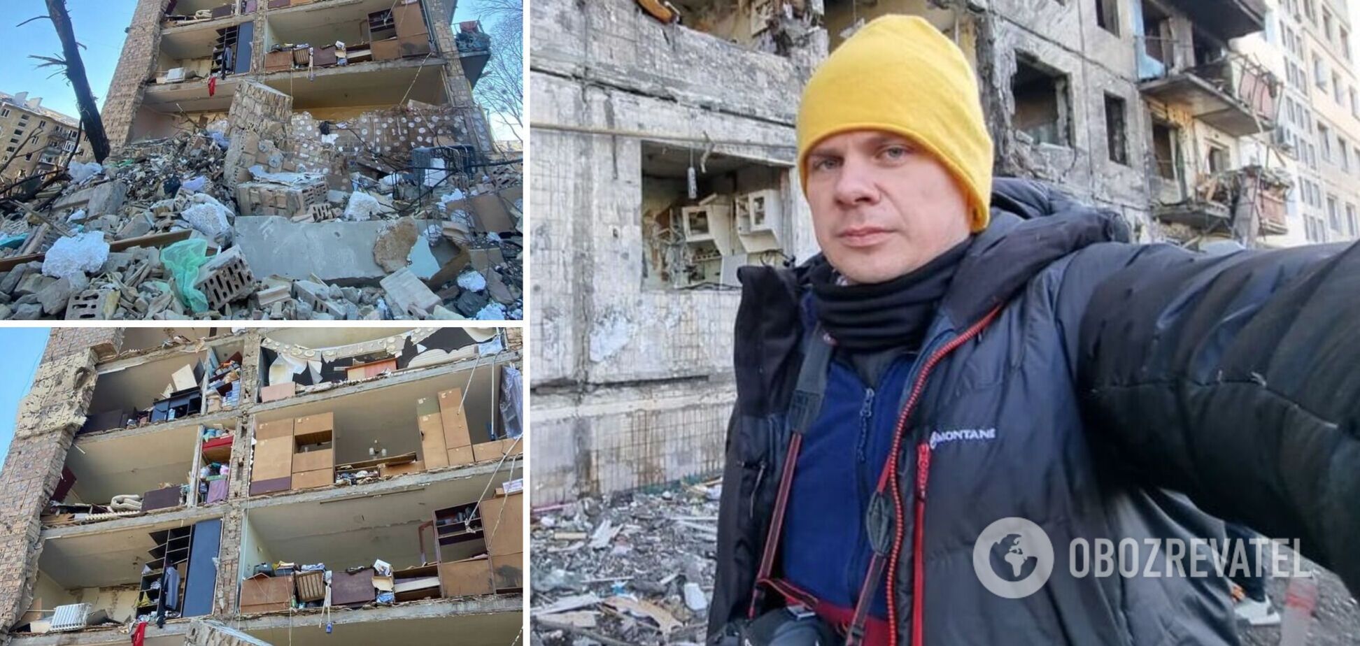 Комаров показав 'неонацисток', яких 'звільняють' російські військові, та результати обстрілів у Києві