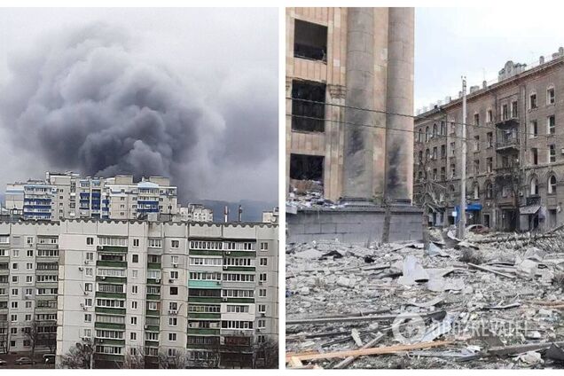 Окупанти не припиняють атак на Харків: зруйновано Інститут метрології та будівлі банку. Фото і відео