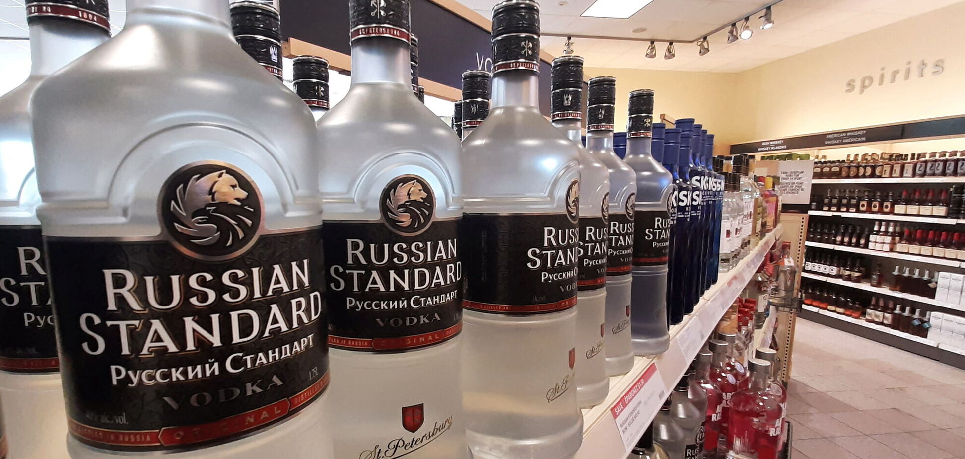 Российская водка исчезает из супермаркетов 
