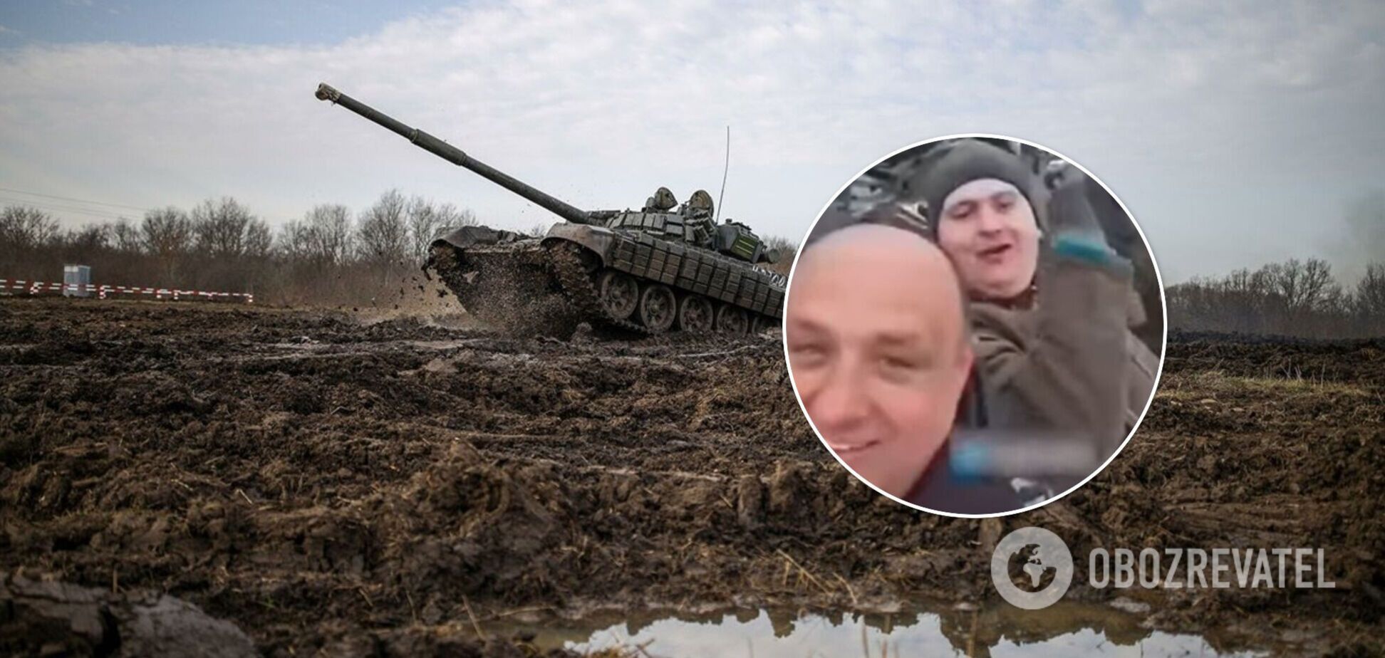 Под Харьковом мужчины угнали танк русских оккупантов. Видео