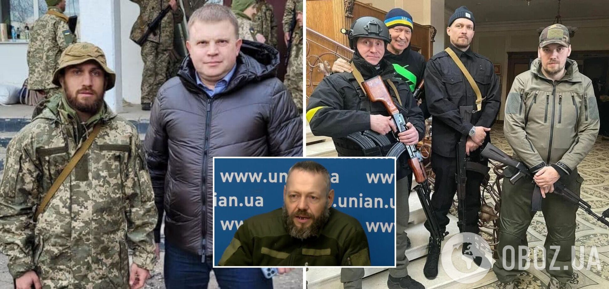 Олександр Усик та Василь Ломаченко захищають Україну