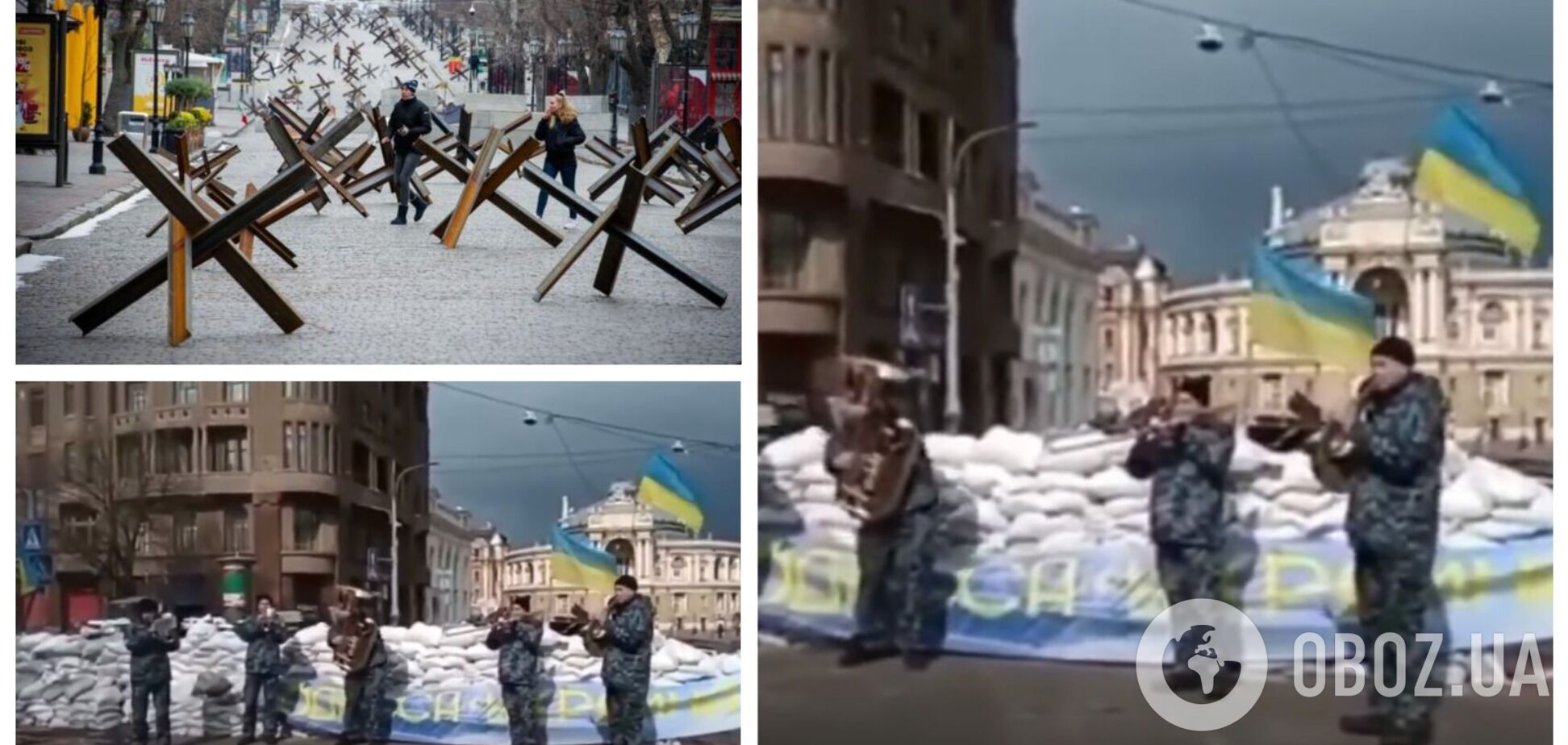 Хакеры из Anonymous опубликовали видео с защитниками Украины в Одессе, которые исполнили мировой хит