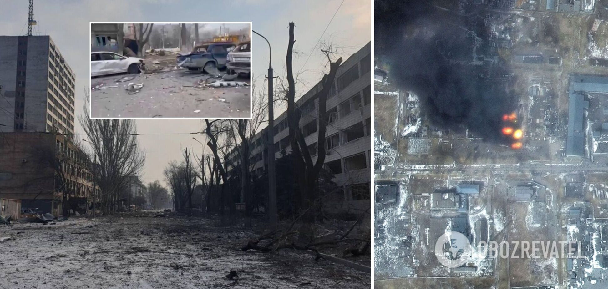 Везде разруха, уничтоженные дома и авто: в сети показали кадры из разбомбленного оккупантами Мариуполя