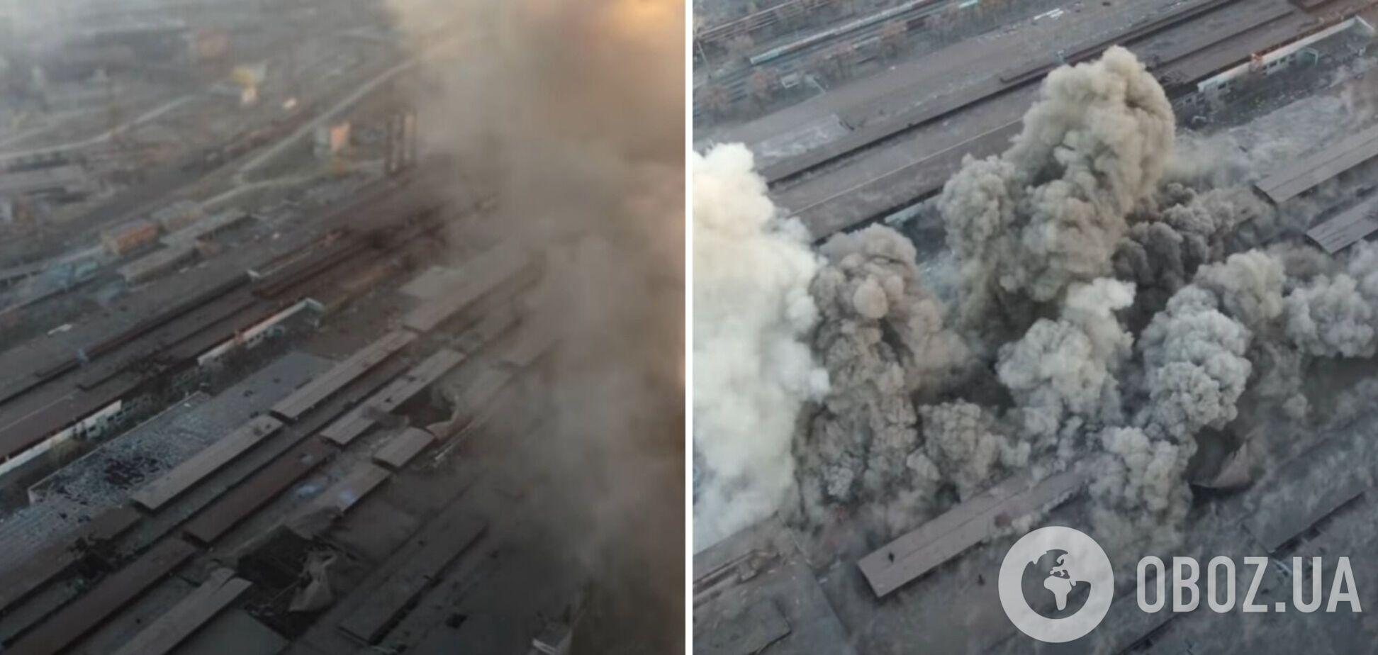 Окупанти знищують комбінат 'Азовсталь' у Маріуполі
