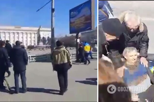 В Херсоне оккупанты открыли стрельбу по мирным жителям, есть раненые. Видео