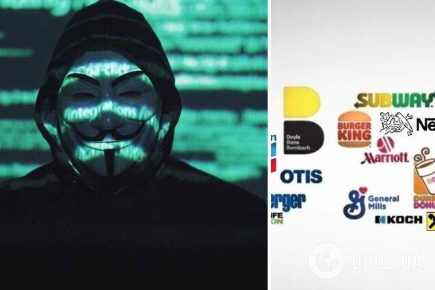 Компании стали мишенью Anonymous