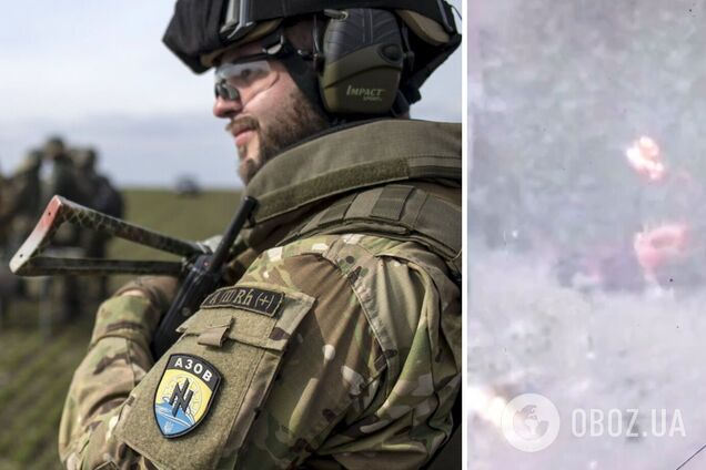 'Азов' завдав потужного удару по російських окупантах в Україні. Відео