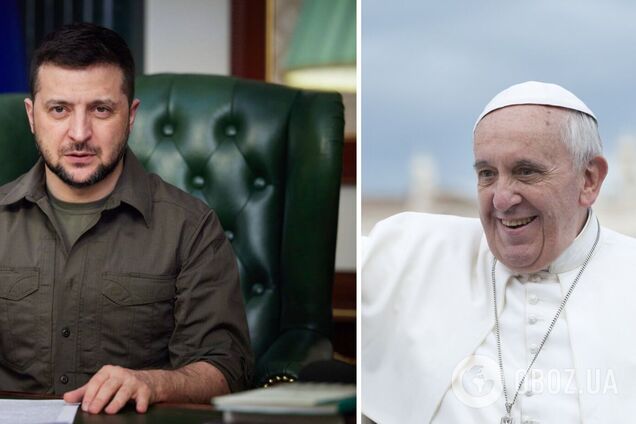 'Наш народ стал войском': Зеленский провел разговор с Папой Римским и рассказал о важном послании
