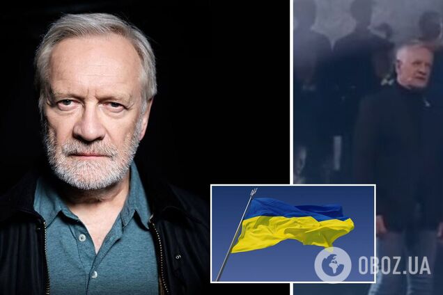 Актор Анджей Северін виступив із 'Заповітом' Шевченка та відправив 'російський військовий корабель' у належне місце