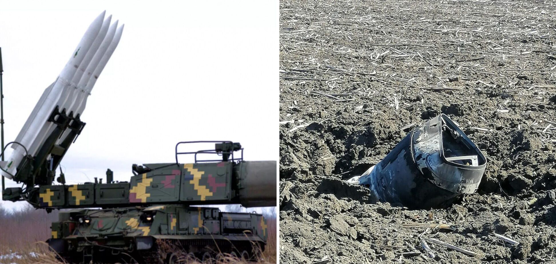 В Винницкой области сбили вражескую ракету 'Искандер'. Фото
