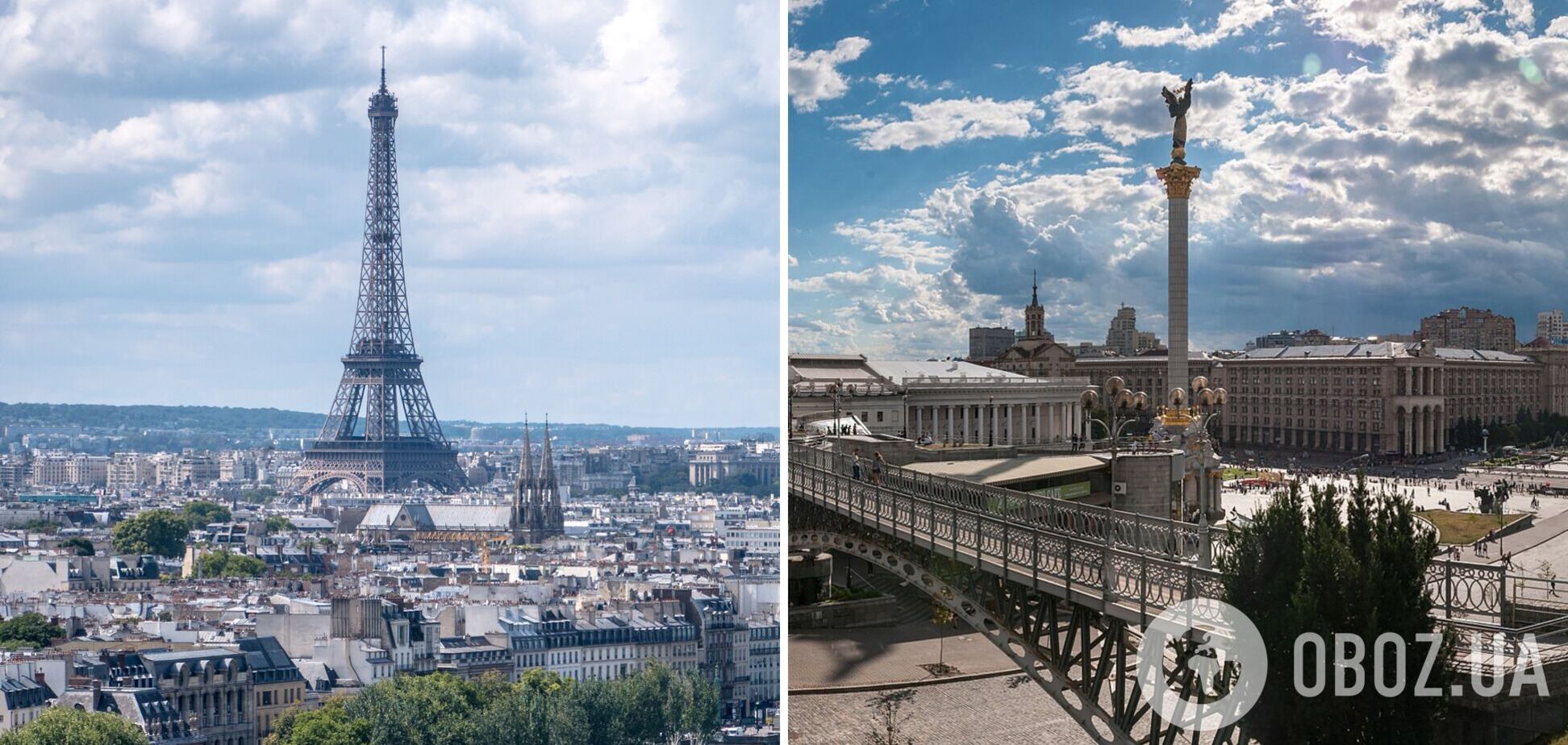 Париж предоставил Киеву почетное гражданство