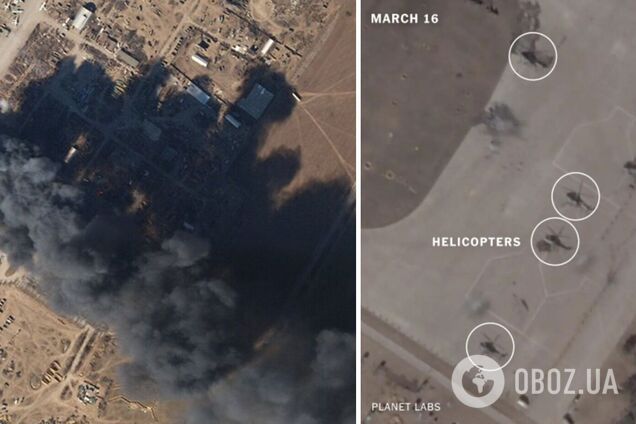 Девятого раза не будет? Оккупанты вывели вертолеты с аэродрома в Чернобаевке – New York Times