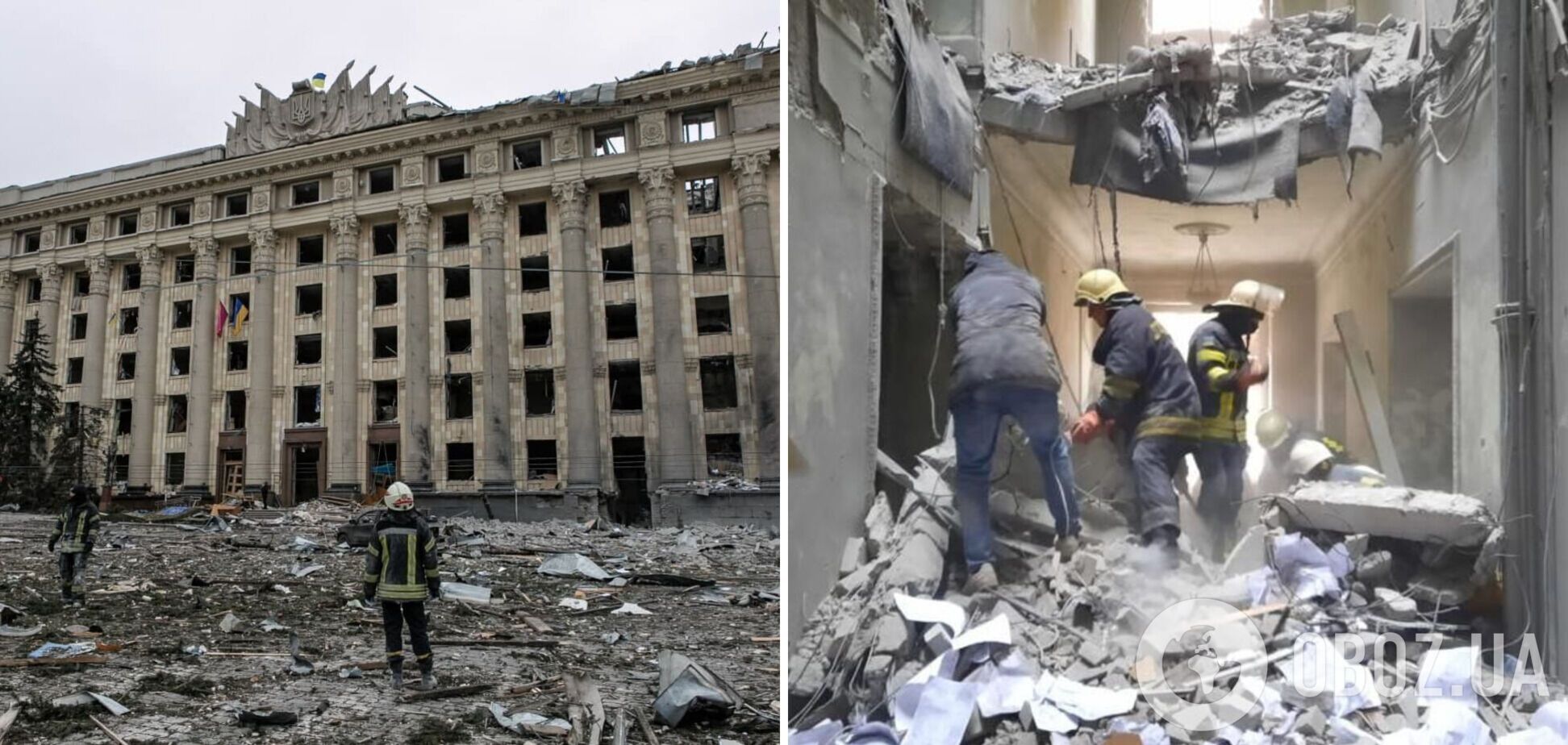 В Харькове из-под завалов ОГА достали тела 24 человек, работы продолжаются