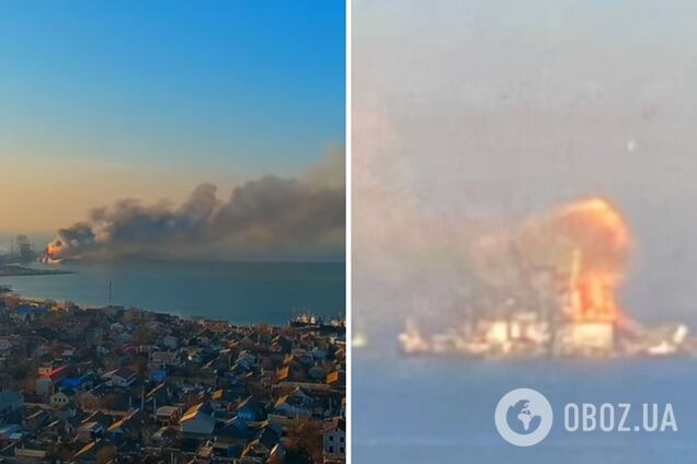 Уничтоженный возле Бердянска корабль РФ мог вместить десятки танков, БТРов или 400 человек личного состава, – Маляр