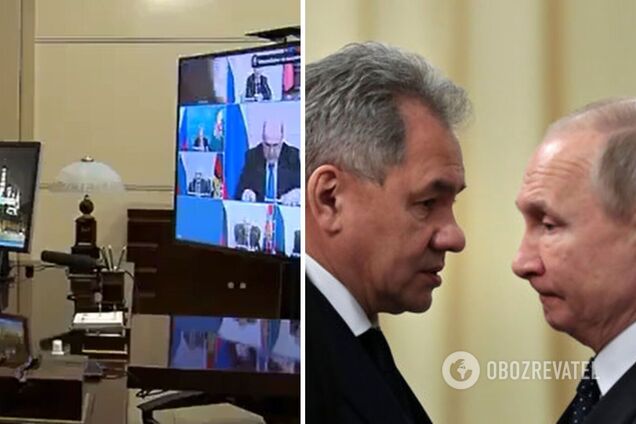 В России после новостей о 'пропаже' Шойгу решили показать его публике, но оконфузились. Видео
