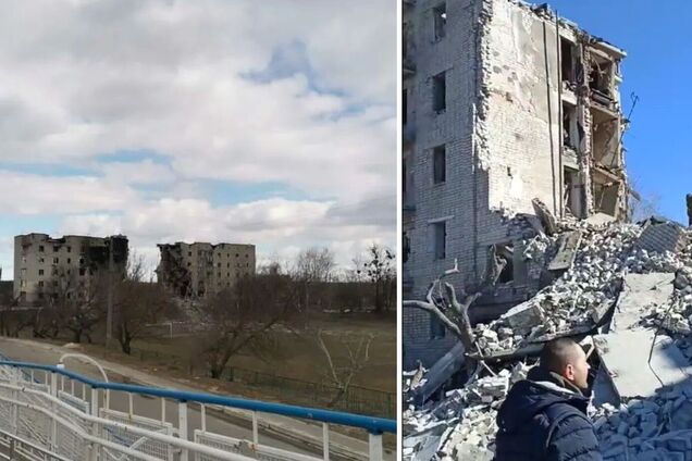 В Изюме десятки людей оказались под завалами после вражеского обстрела. Видео