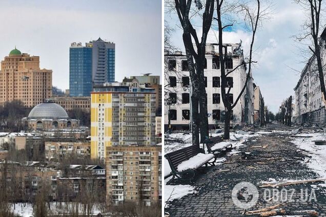 Ложь пропагандистов Путина разоблачили четырьмя фото: как выглядят сейчас Донецк, Мариуполь, Чернигов и Харьков