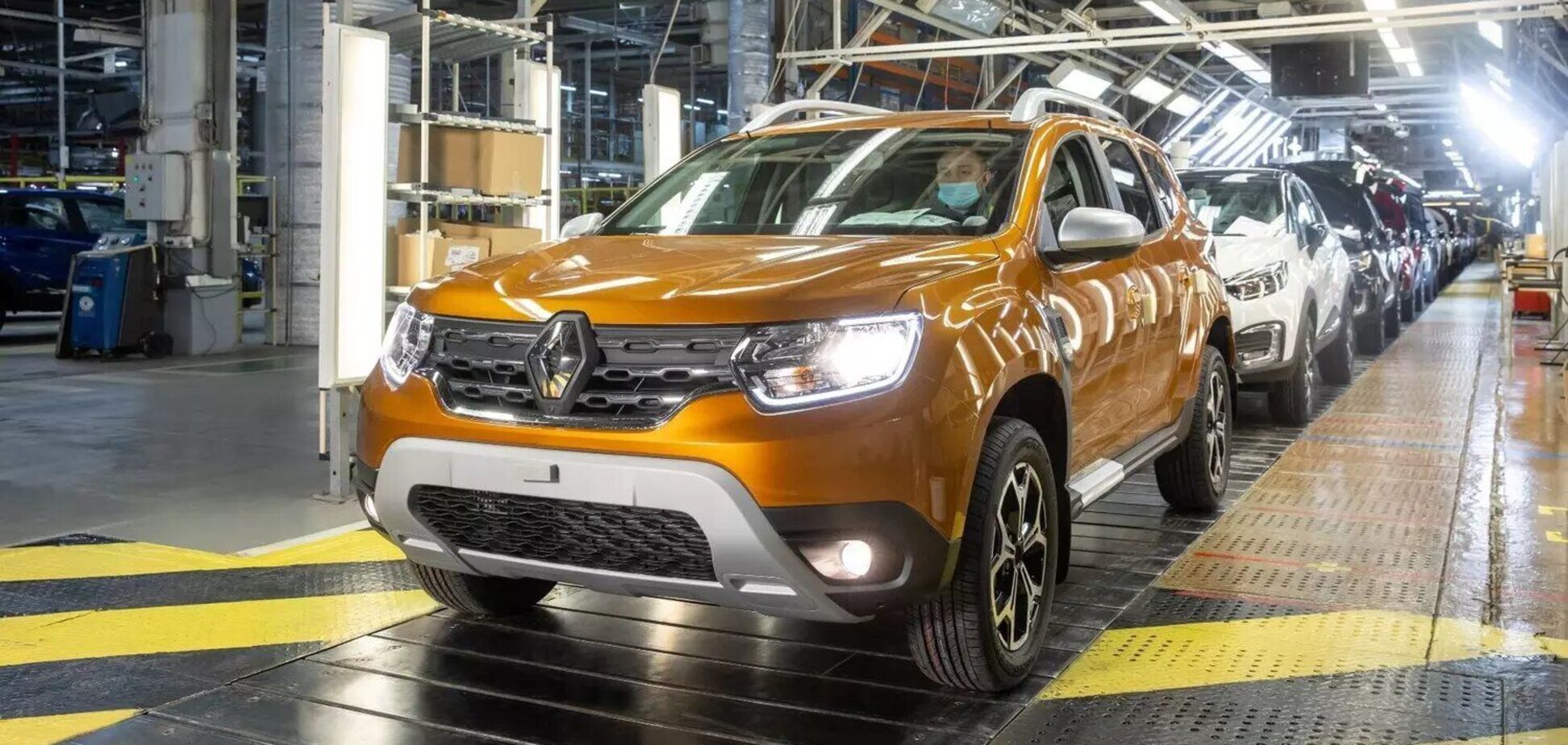 Renault все-таки остановила промышленную деятельность в России