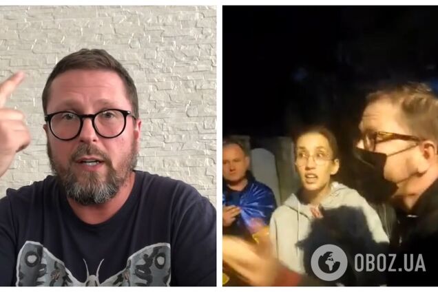 Блогера Шария нашли в Испании, к нему домой наведались активисты: произошла перепалка. Видео