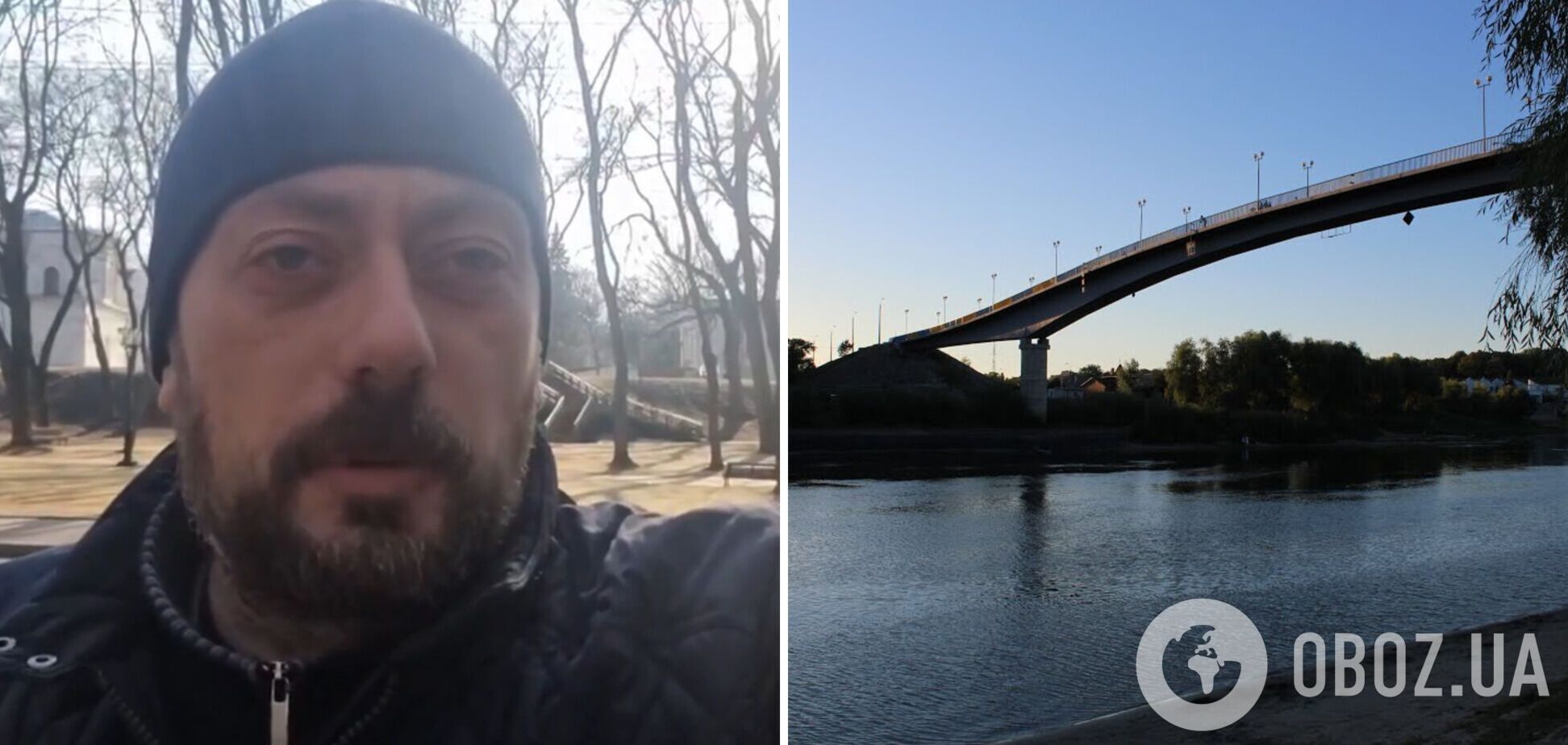 В Чернигове закрыли пешеходный мост через Десну: Чаус назвал причину и рассказал о ситуации в регионе. Видео