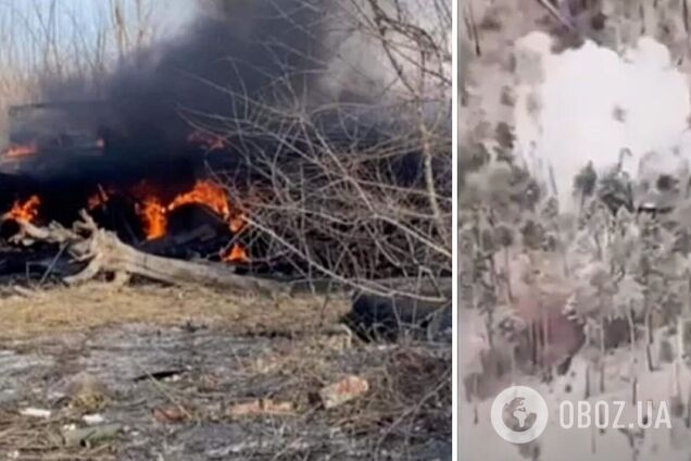 'Спрятались в лесочке, но не помогло': в сети показали 'ювелирное' уничтожение оккупантов. Видео