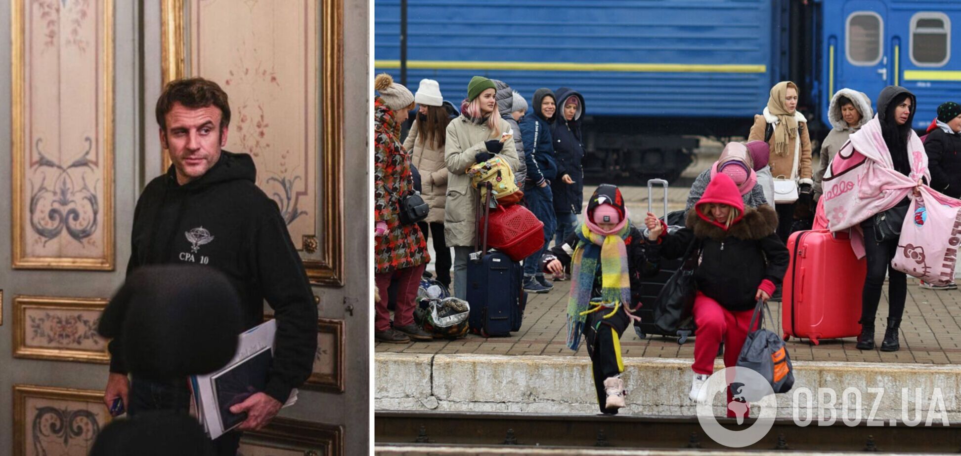 Макрон готовий сприяти евакуації жителів Маріуполя