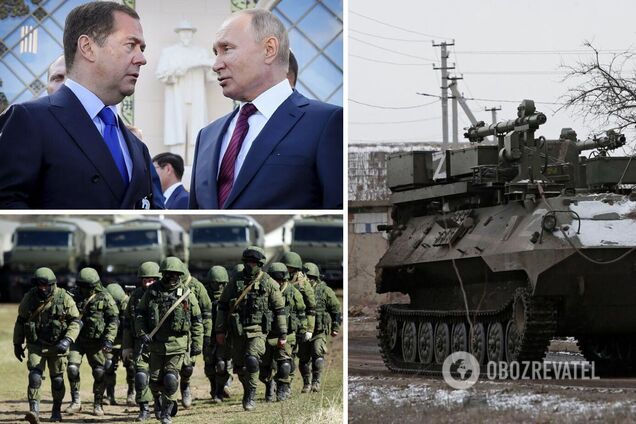 Необратимые процессы в Кремле: у Путина подгорает, а Медведев сотрясает воздух