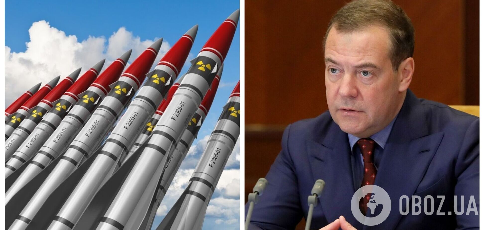 Медведєв назвав чотири випадки, у яких Росія може використати ядерну зброю