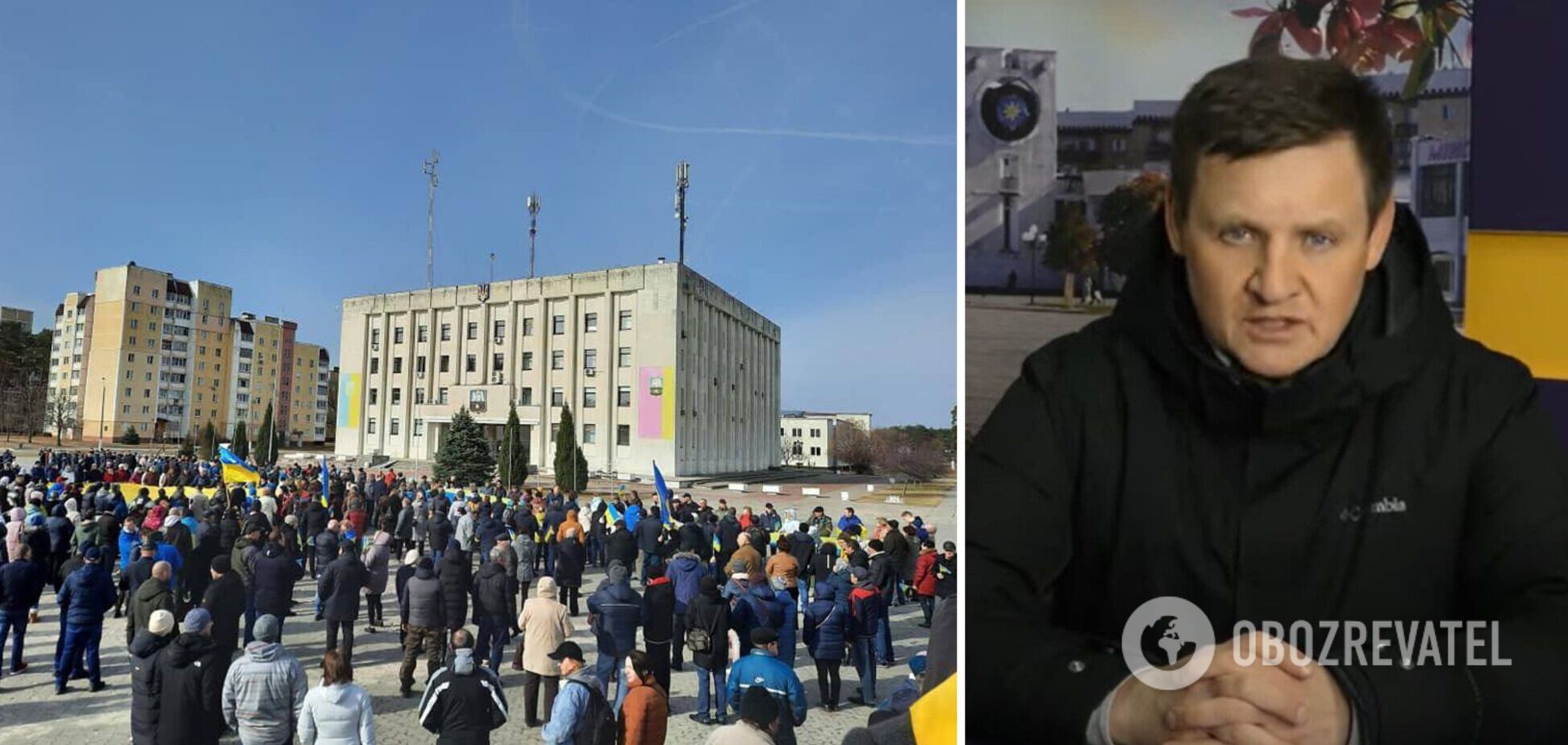 В Славутиче оккупанты похитили мэра, но потом отпустили