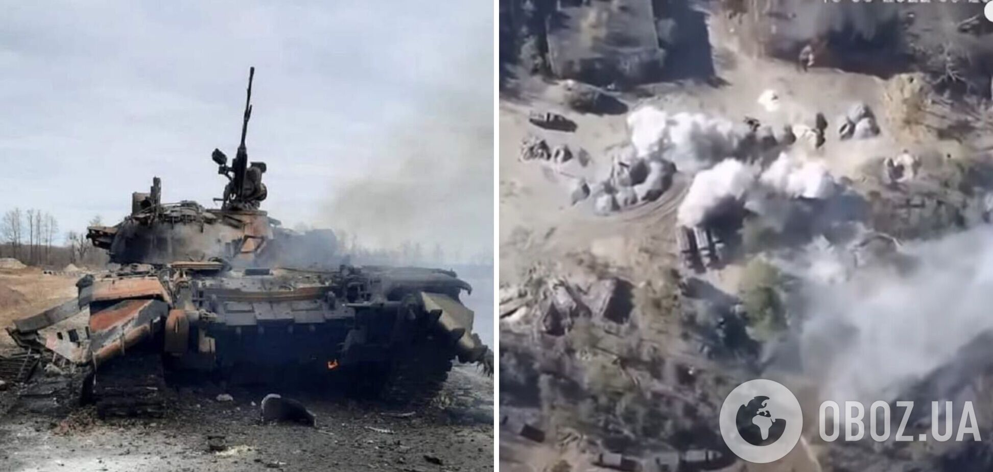 ЗСУ у Київській області знищили командний пункт та пункт забезпечення 35-ї Армії окупантів: яскраве відео