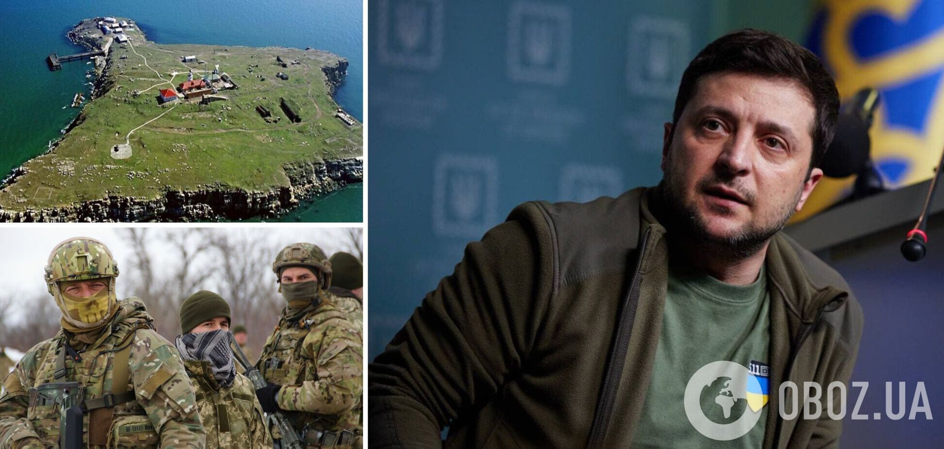 Зеленский о судьбе украинских пограничников с острова Змеиный: часть погибла, часть была взята в плен