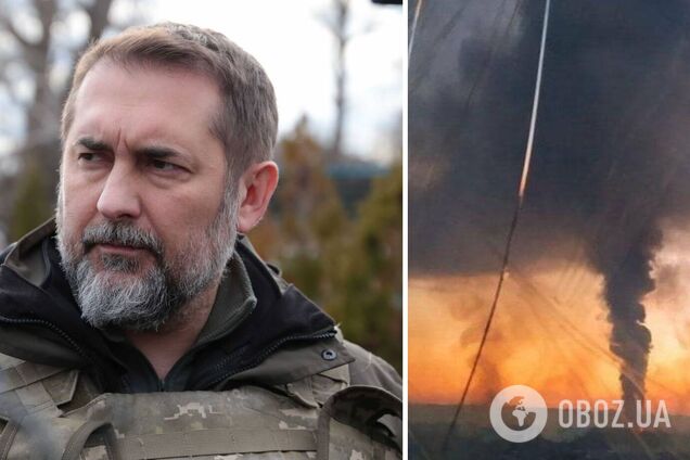 Из-за обстрелов оккупантов на Луганщине начался лесной пожар, – глава ОВА