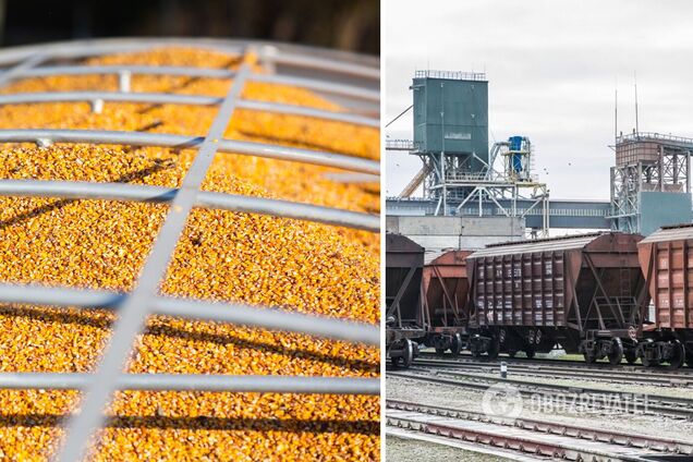 Украина пытается экспортировать зерно