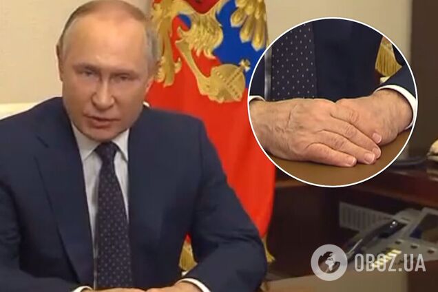 На новому відео з Путіним помітили дивні деталі: в мережі запідозрили, що в глави Кремля проблеми