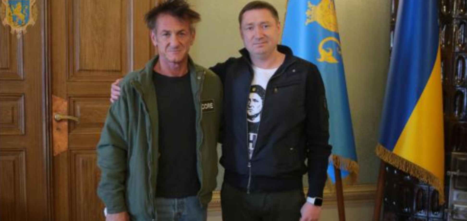 Обладатель Оскара Шон Пенн будет помогать переселенцам во Львове