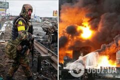 Оккупанты ударили по нефтебазе на Ривненщине. Видео