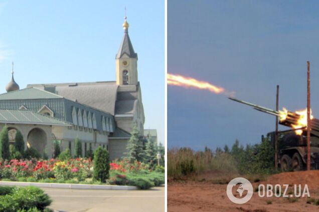 Оккупанты обстреляли монастырь под Волновахой