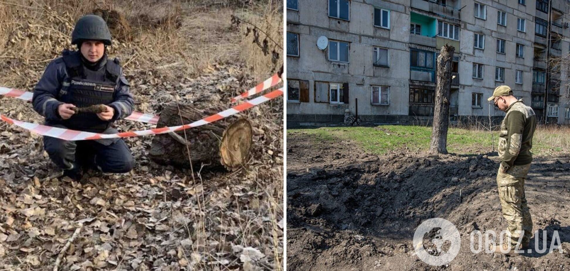 В Киеве за несколько недель нашли несколько сотен неразорвавшихся мин, их изъяли