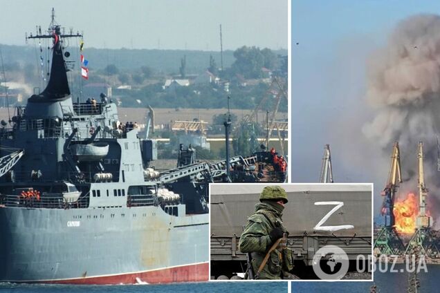 В Бердянске прогремели сильные взрывы в районе порта: подробности и фото