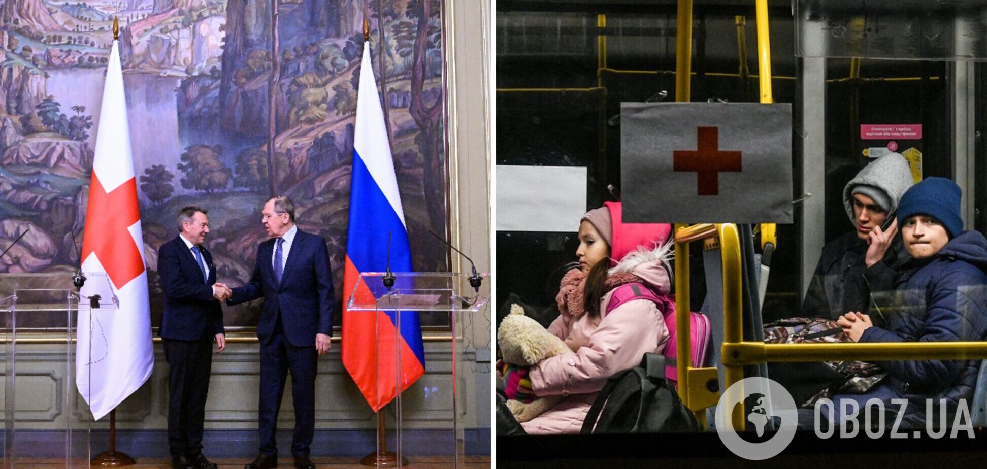 Потиснув руку Лаврову і попросив офіс у Ростові: у Червоному Хресті пояснили свою позицію