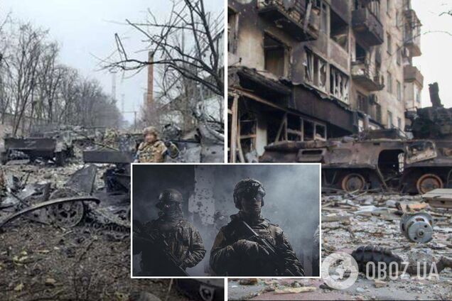 Бійці 'Азова' в Маріуполі за день знищили три танки і БМП ворога