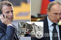 Макрон провел очередные переговоры с Путиным о ситуации в Мариуполе: к чему пришли