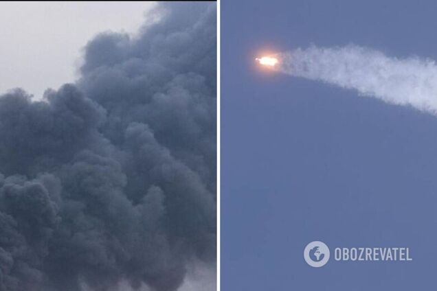 Російські окупанти завдали ракетного удару по Павлограду, вибухнули вагони: є постраждалий. Відео