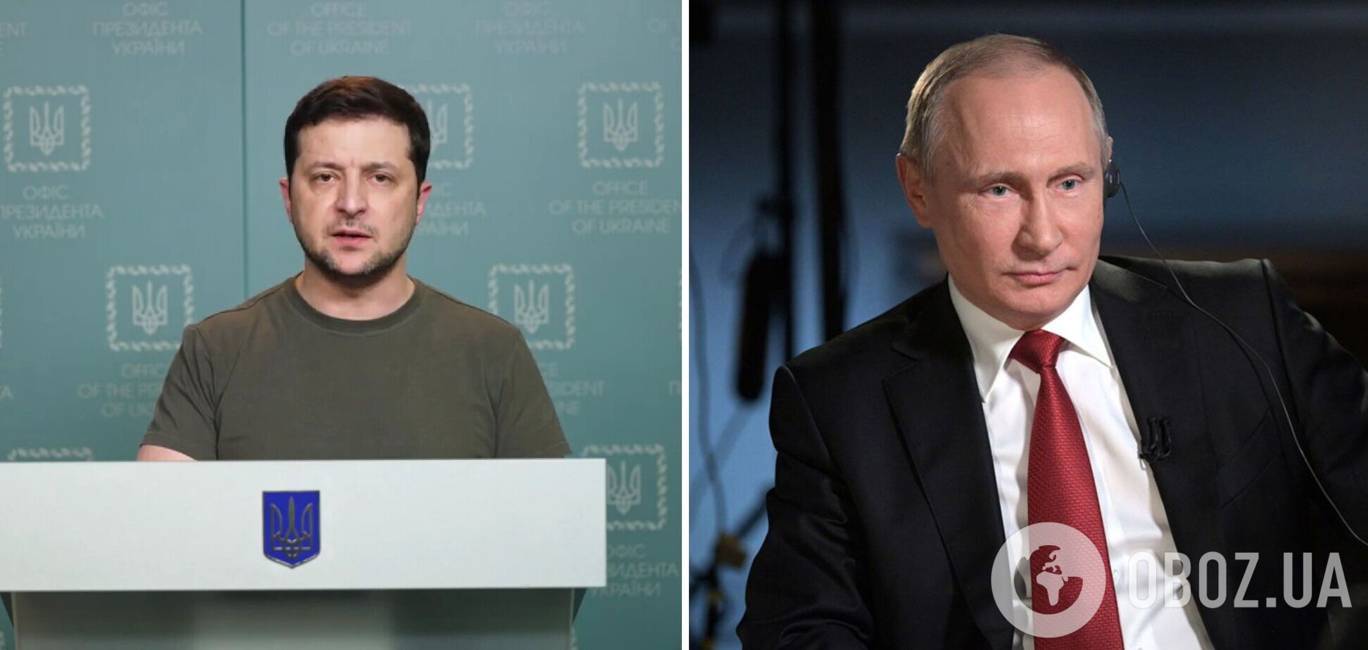 Зеленський звернувся до Путіна: піди з нашої землі, не хочеш зараз піти – сядь зі мною за стіл переговорів. Відео