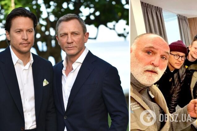 Режиссер последнего фильма о Джеймсе Бонде приехал в Киев, чтобы поддержать Украину. Фото