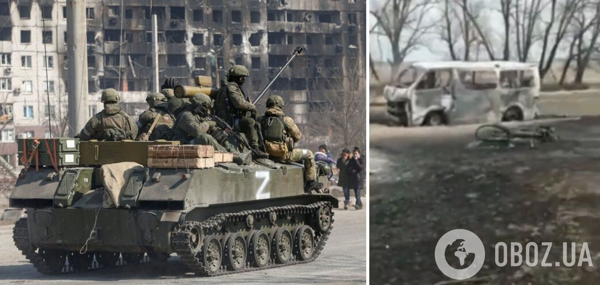 Російські окупанти обстріляли автобуси з волонтерами під Черніговом: є загибла та поранені. Відео