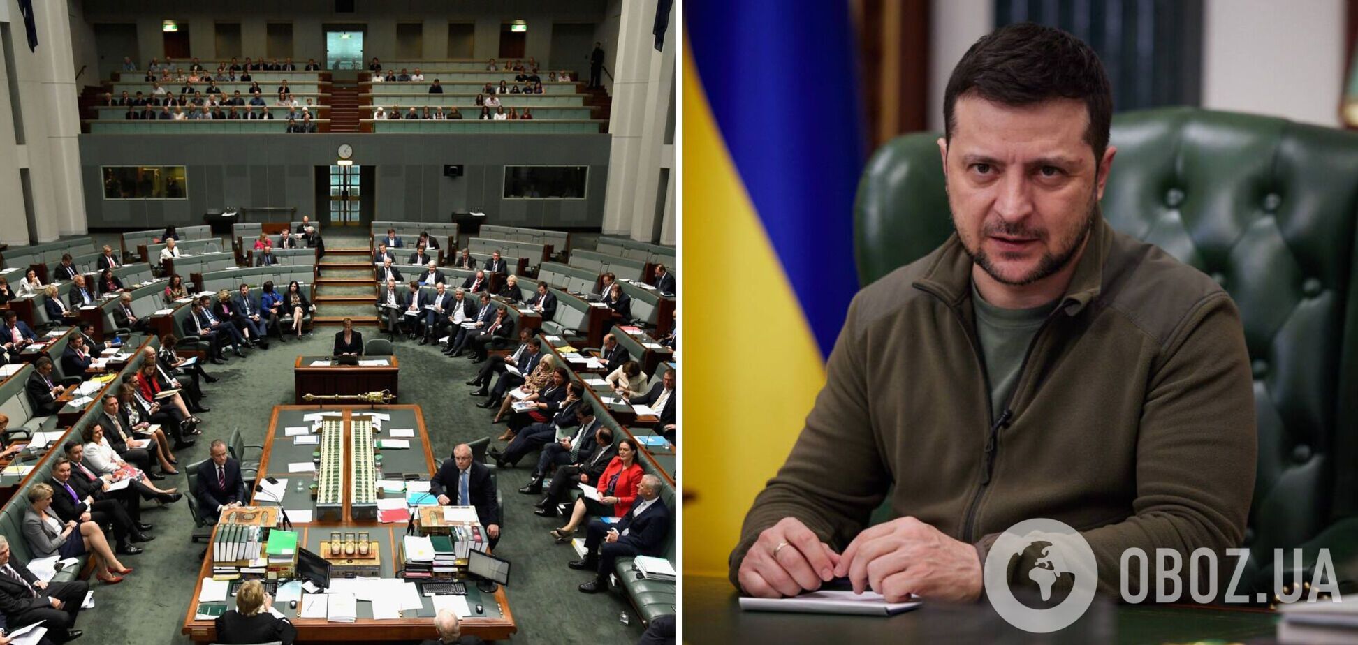 Зеленский – парламенту Австралии: если бы мир наказал РФ за атаку на Украину в 2014 году, широкомасштабного вторжения в 2022 году не было бы