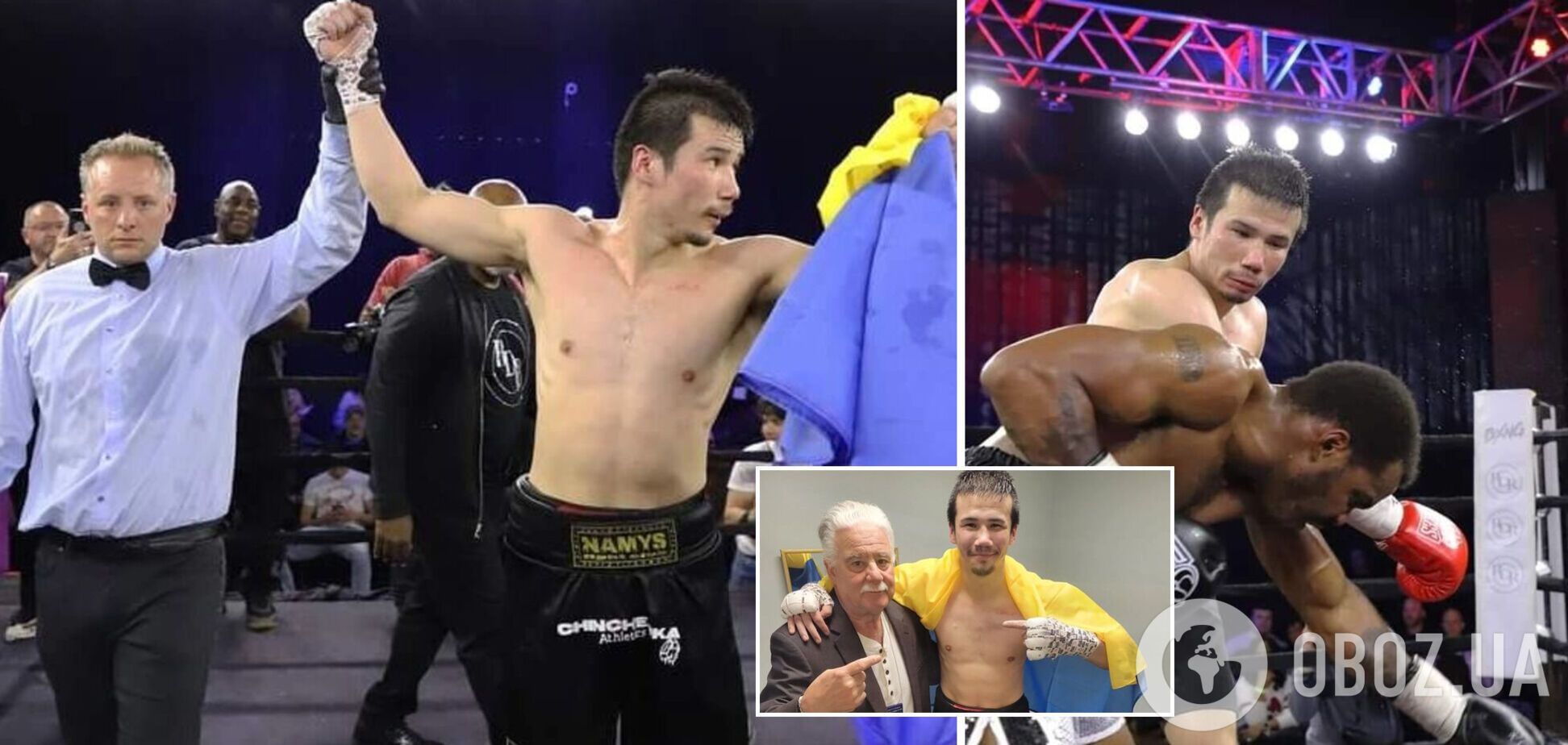 'Путин – убийца!' Казахстанский боксер поддержал Украину после победы нокаутом в США. Видео