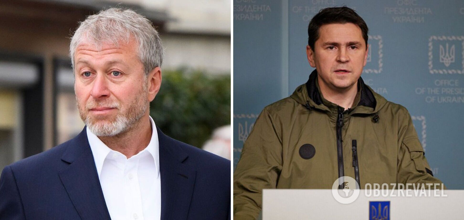 Подоляк пояснив участь Абрамовича у переговорах України та РФ: частково модерує процес